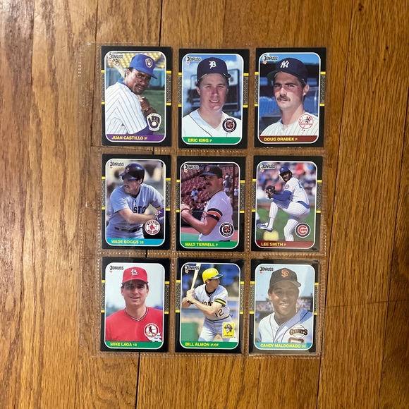 A collection of 63 Don Russ baseball cards randomly selected. - Picture 6 of 13